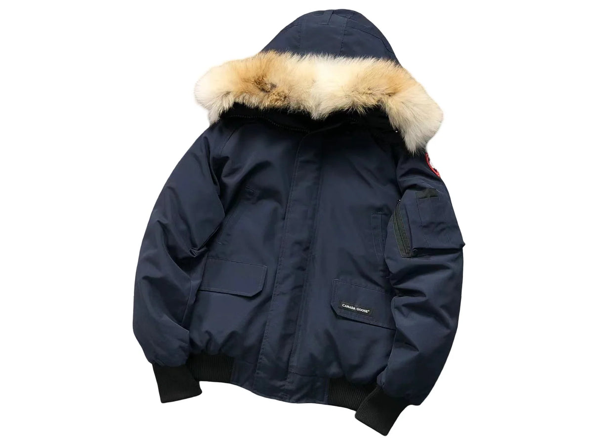 Canada Goose Chilliwack Hooded Bomber Jacket – Navy