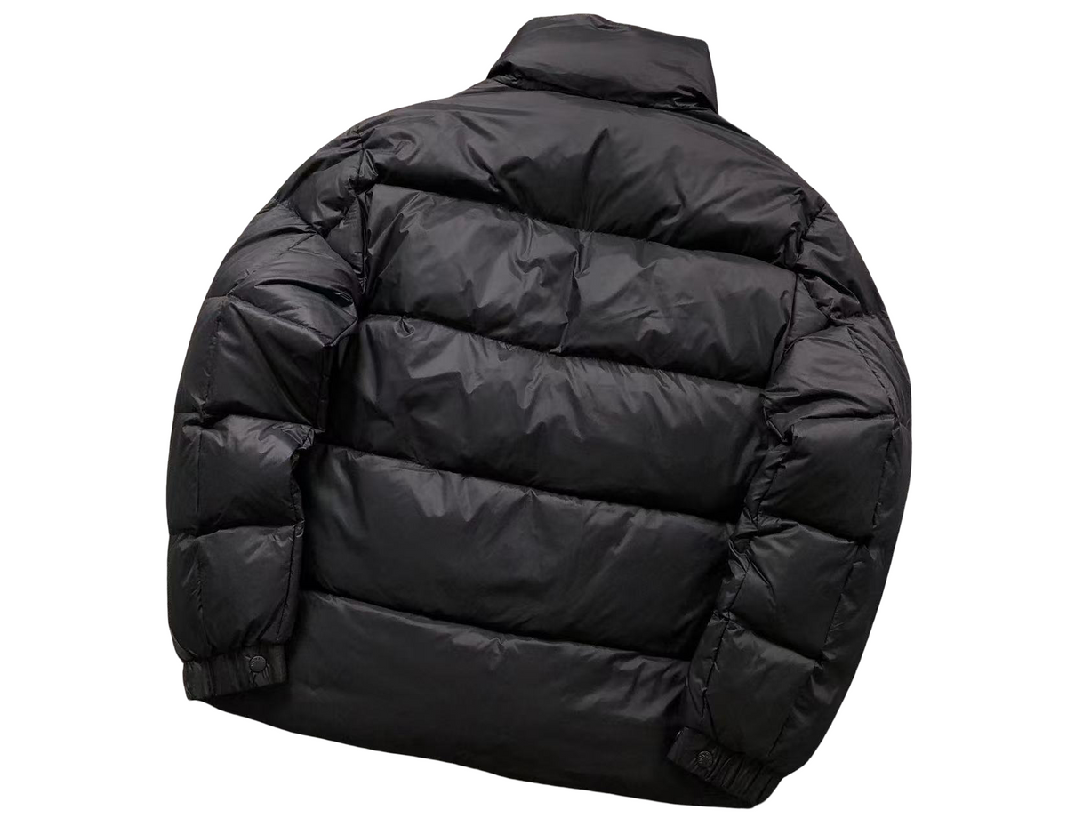 Moncler Citala Hooded Puffer Jacket in Glossy Black