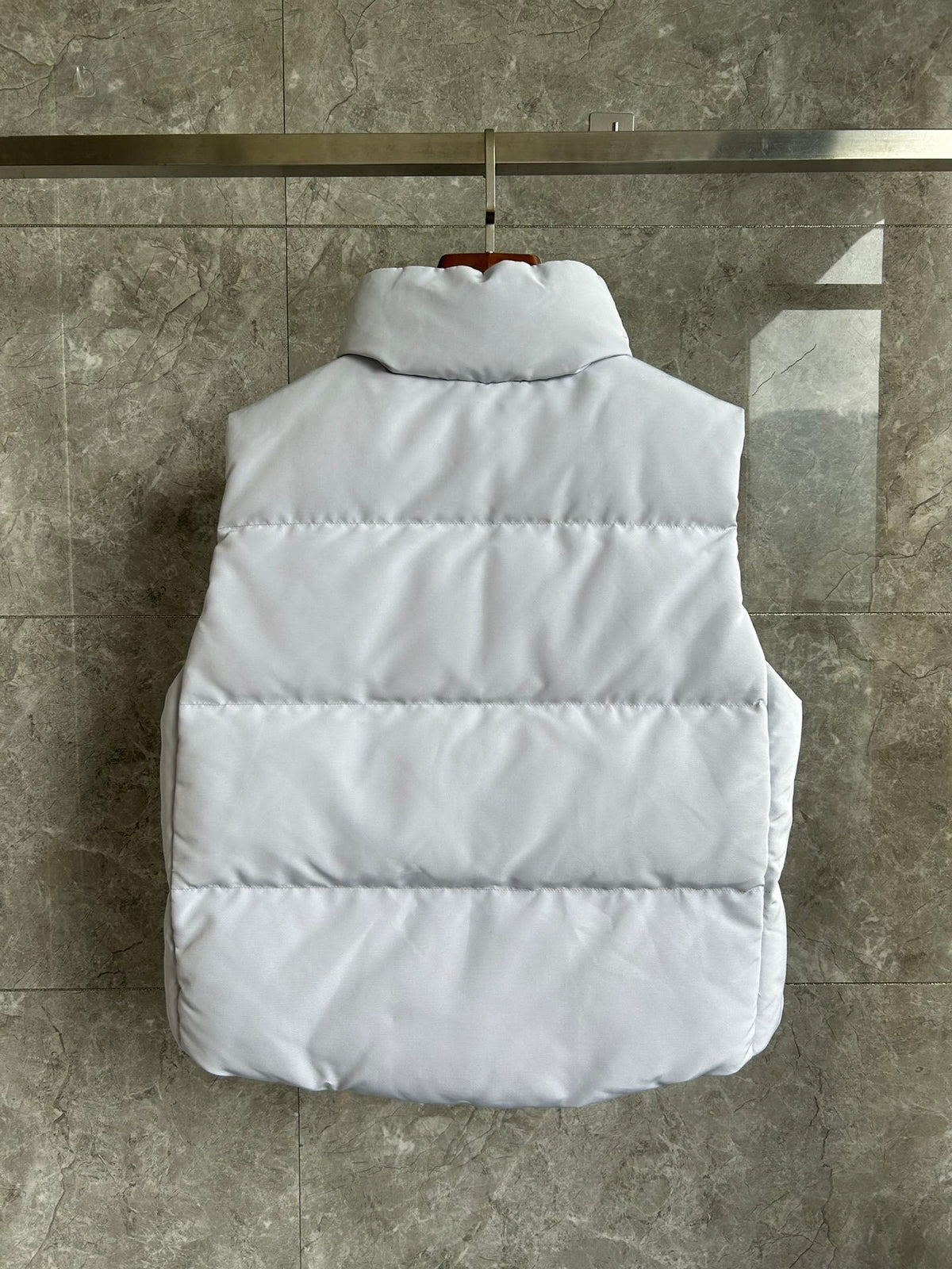 Canada Goose Grandview Black Label Cropped Down Vest in White
