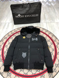 Moose Knuckles Unisex Multi-Logo Jacket