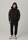 Canada Goose Hooded Puffer Jacket in Black