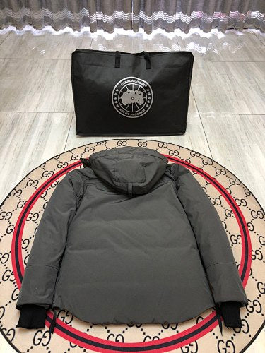 Canada Goose Unisex Hooded Utility Jacket - Charcoal